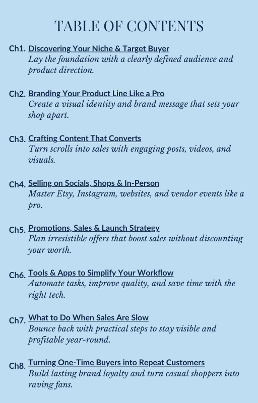 Booked & Busy: The ultimate guide for custom product designers