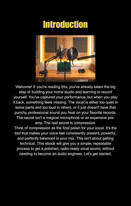 Mixing Made Simple: Compression Handbook